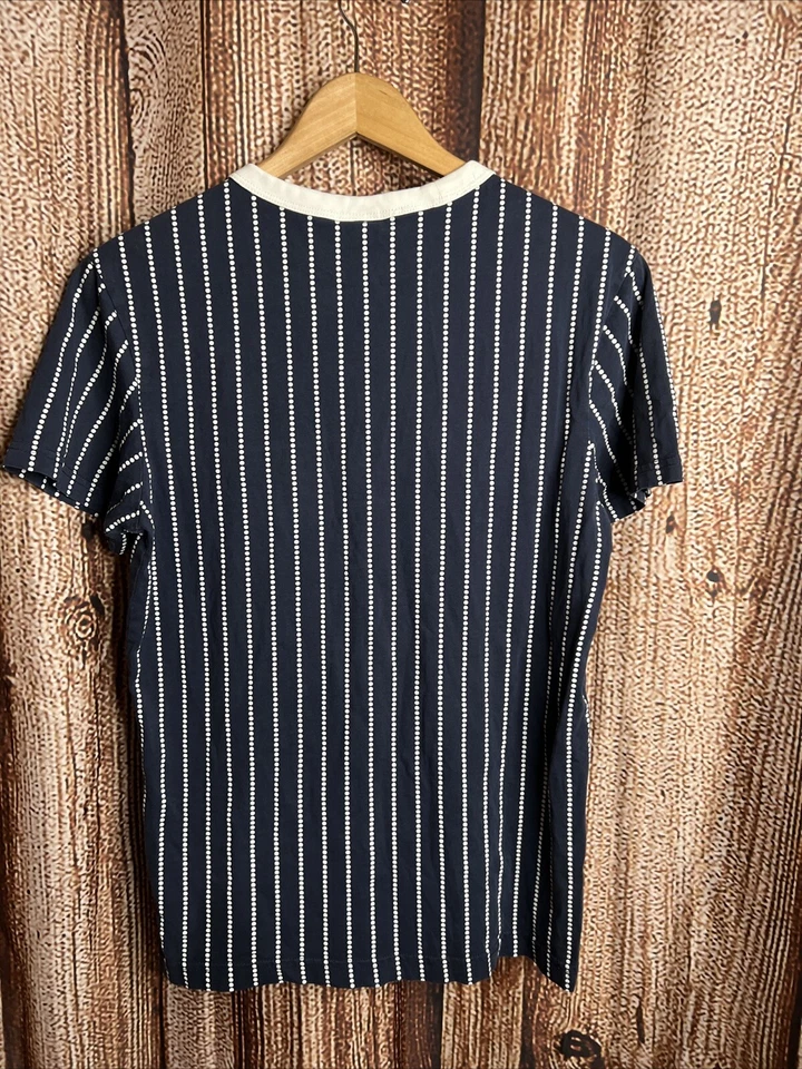 Camisa G Star Raw Para Hombre XS Rayas Azul Blanco Foto 3 de 3