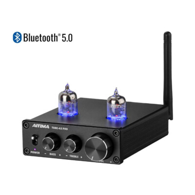 Aiyima 6K4 Tube Bile Pre-stage Bluetooth 5.0 Amplifier Can be Replaced with 6J