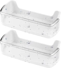 2 PACKS Refrigerator Door Shelf Bin For Samsung RS25H5111SR RS25H5111WW