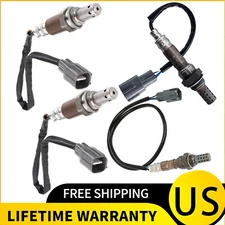 For 2002 2003 Lexus ES300 Toyota Camry 3.0L V6 4PCS Oxygen Sensor Upper+Under
