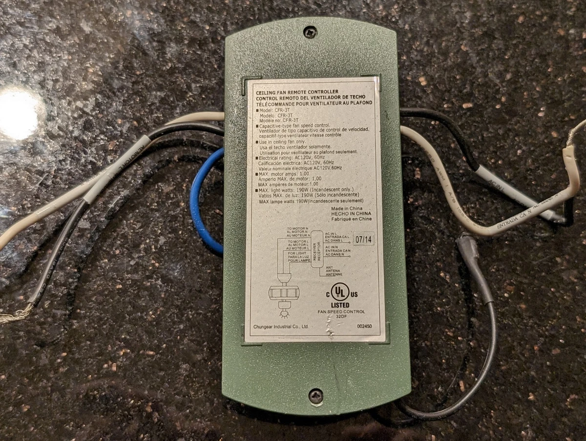 Ceiling Fan Remote Receiver Dl 1167rys 02 Shelly Lighting