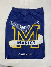 Marist War Eagles Large Mesh Agon Swim Gear Bag Draw String Sling Pack