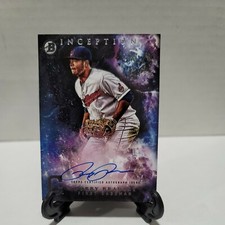 2016 Bowman Inception Prospect Auto Bobby Bradley Cleveland Indians