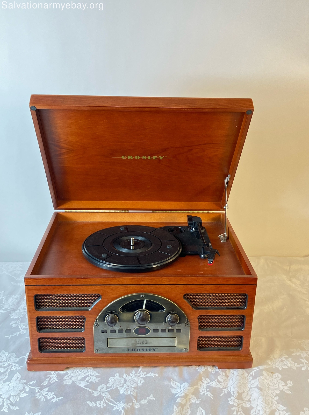 Crosley Record Player Tape Player CD Player AM/FM Radio [Tested] eBay