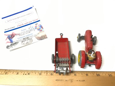 DINKY TOYS TRACTEUR Massey Harris Et Remorque ( G) EUR 10,00 - FR