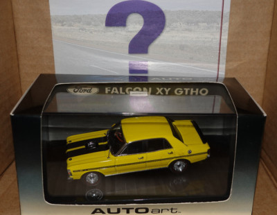 1/43 AUTOart BIANTE FORD FALCON XY GTHO YELLOW GLO  #52701  BONUS XY BROCHURE