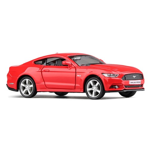 1/36 Ford Mustang 2015 Model Car Diecast Toy Cars Toys for Boys Kids Gifts Red - Picture 5 of 11