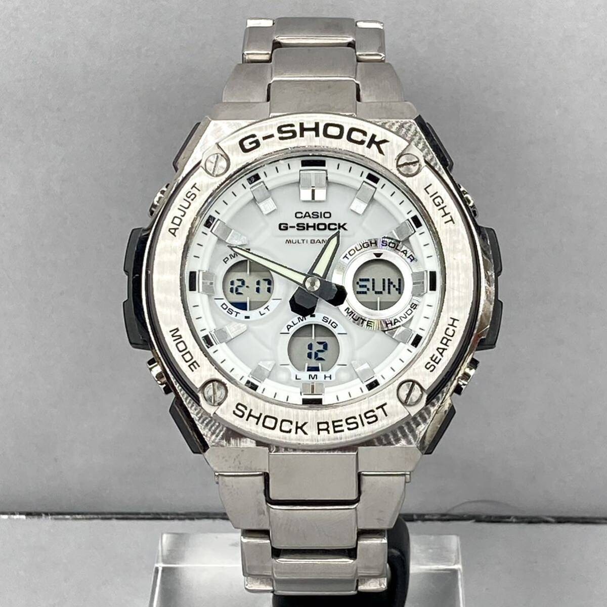 CASIO G-SHOCK G-STEEL GST-W110D-7AJF radio-controlled solar Analog