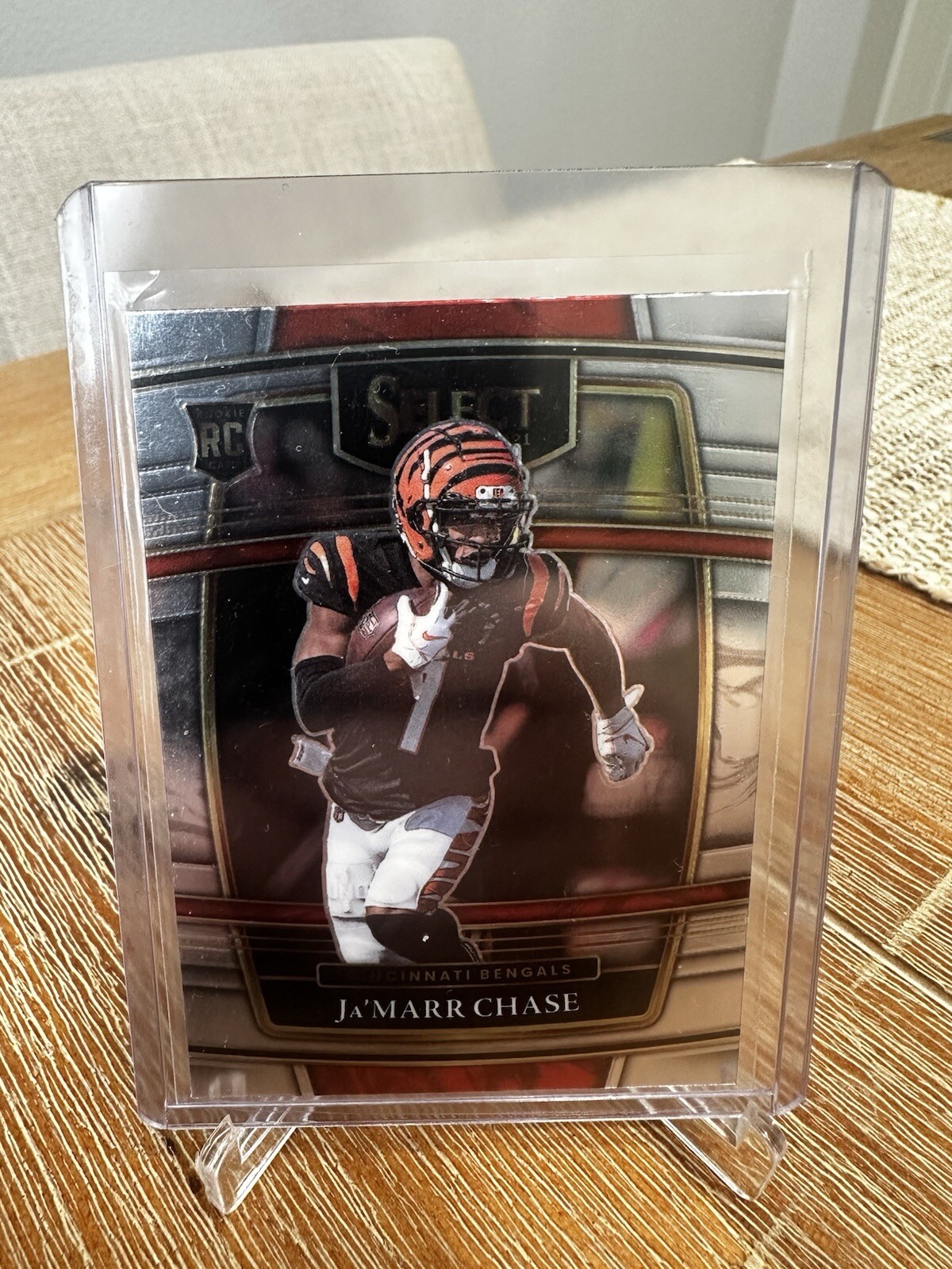 2021 Panini Select - Concourse Silver Prizm #47 Ja'Marr Chase (RC)