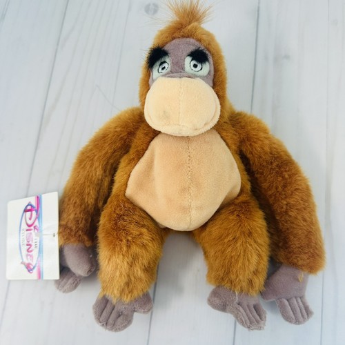 The Disney Store 8" Mini Beanbag Peluche Il Libro della Giungla King Louie Errore? - Foto 4 di 10