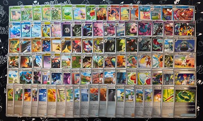 Pokemon TCG S&V Prismatic Evolutions Komplett Reverse Holo Set (Alle 100 Karten)