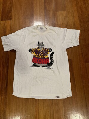 Vintage Crazy Shirts Hawaii B Kliban Cat Shirt Aloha 90s Large