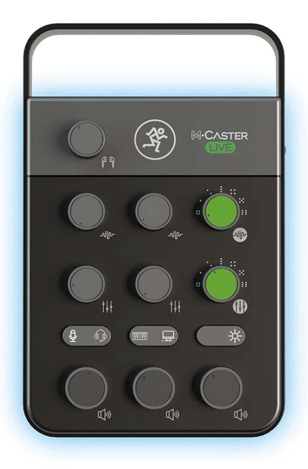 New Mackie M Caster Live Streaming Podcasting Portable Smartphone/USB FX Mixer - Image 3 of 4