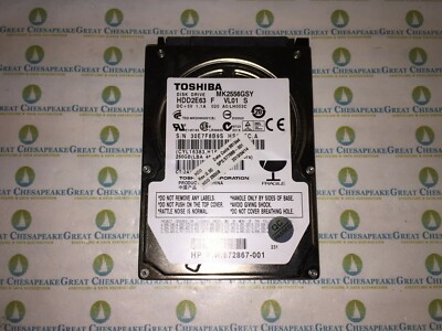 Toshiba MK2556GSY 250GB SATA 7200RPM 2.5'' HDD TESTED!
