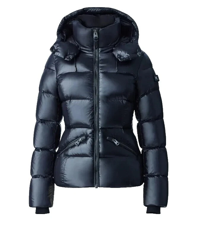 Mackage negro sólido abrigos, chaquetas y chalecos para Mujeres
