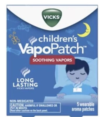 Vicks Children's VapoPatch 5 Wearable Aroma Patches