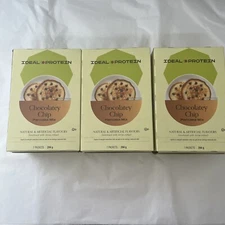 3 boxes Ideal Protein Chocolate Chip Pancake mix BB 05/31/2026 FREE SHIP!