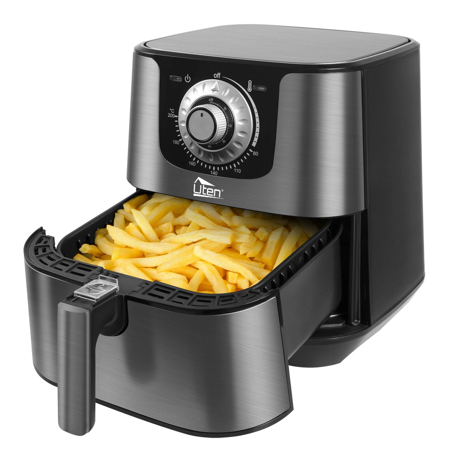 5Qt Air Fryer Oilless Oven Cooker 1700W Rapid Air Circulation Cooking Large New
Opens in a new windo