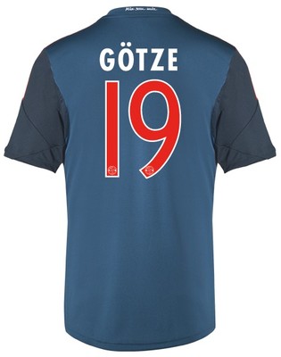 Trikot Adidas FC Bayern 2013-2014 Third - Götze 19 I 3rd Champions League FCB