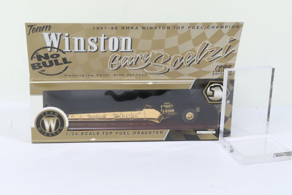 Matco Tools Winston Top Fuel Dragster 1:24 Racing Champions 24K Gold Plated - Image 4 of 4