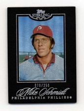 MIKE SCHMIDT 2006 TOPPS STERLING #152 RARE BASE CARD SP #070/250 BF9311