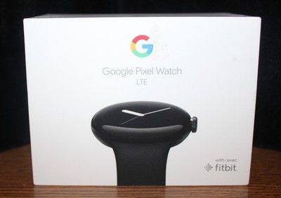 Google Pixel Watch 41mm WiFi + LTE Unlocked Black Silver Watch AO4068487