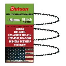 3PCS 18" Chainsaw Chain FOR Tanaka ECV-5601, TCS40EA, TCS51EAP
