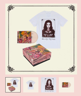 Kali Uchis Sincerely, Box Set CD + Photo White T-Shirt (Explicit) 2025 SIZE Med