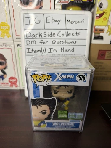 Funko Pop! Wolverine (Classic Unmasked) #1576 X-Men with Protector LE 5000