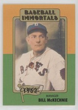 1980-84 SSPC Baseball Immortals 1st Printing Bill McKechnie #88 HOF 2k3