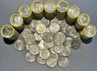 1976 Bicentennial D Kennedy Half Dollar roll (20-Coin Lot)