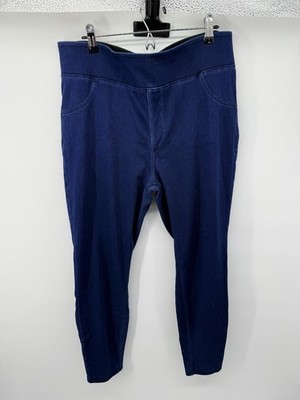 HALARA Navy Skinny Ponte Jeggings