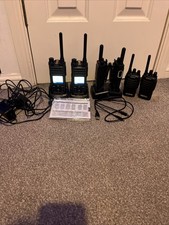 X6 Walkie Talkies:2 Hytera Bp565 ,2 Cobra Px650 ,and 2 Esynic Radios.