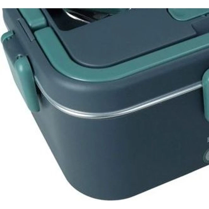 Scaldavivande Elettrico Lunch Box BRANDANI Casa Auto 12V 220V Posate 2 Colori, fotografia 5 di 10