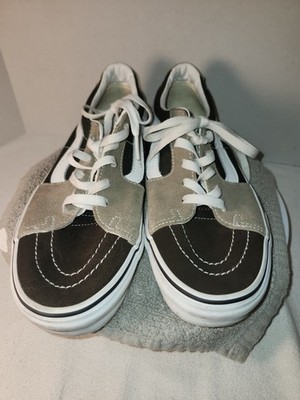 VANS OFF THE WALL COLOR BLOCK SNEAKER BROWN SZ. 9 MENS/WOMENS 10.5