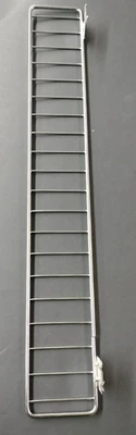 Lozier brand FSD322-ZNC Wire Shelf Divider 22"L x 3"H Case of 20 per box