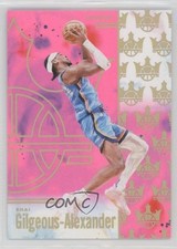 2024-25 Panini Court Kings Pink /99 Shai Gilgeous-Alexander #34 0c3