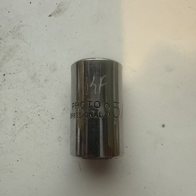 Proto Professional 5/8'' Shallow Socket 1/2'' Drive 12 Point 5420 USA
