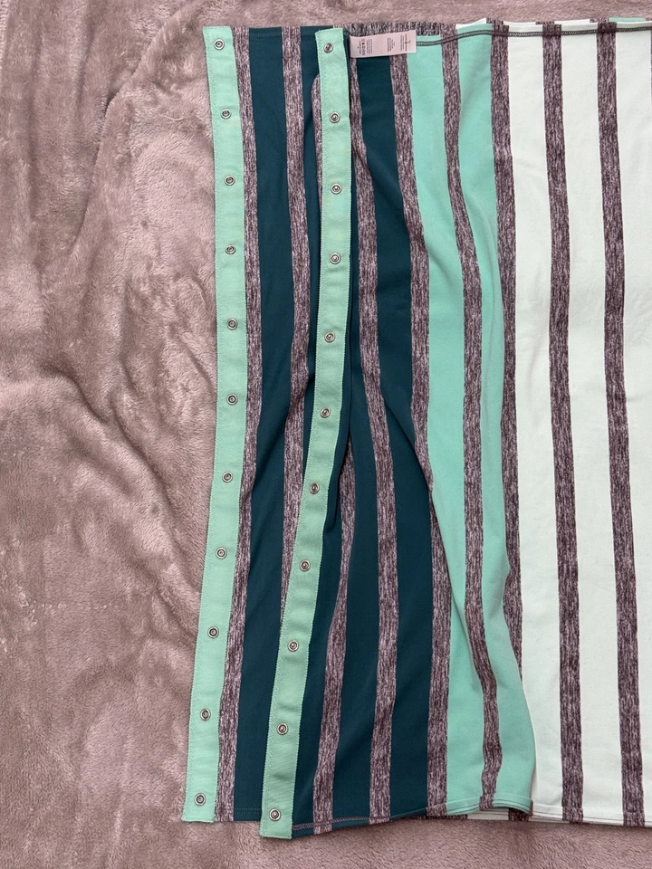 Lululemon Vinyasa Bufanda Mujer Talla Única Snap Infinity Wrap Yoga Chal Versátil Foto 4 de 4