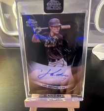 Topps 2022 Chrome Black Ha-Seong Kim San Diego Padres Autograph Insert #CBA-HSK