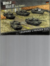 WWIII: Team Yankee NATO West German Leopard 1 Panzer Zug New