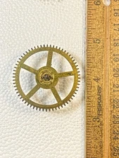 Sessions Clock Movement Strike Side 4th Wheel (See Pics To ID Mvmt) (KD3100)