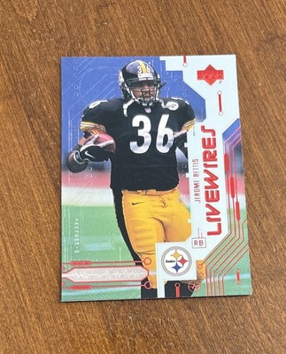 Jerome Bettis 1999 Upper Deck Live Wires L12 Pittsburgh Steelers Notre Dame HOF