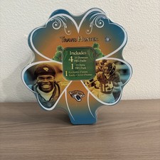 Travis Hunter Lucky Clover Tin - New Unopened - 2025 Donruss and Optic Packs