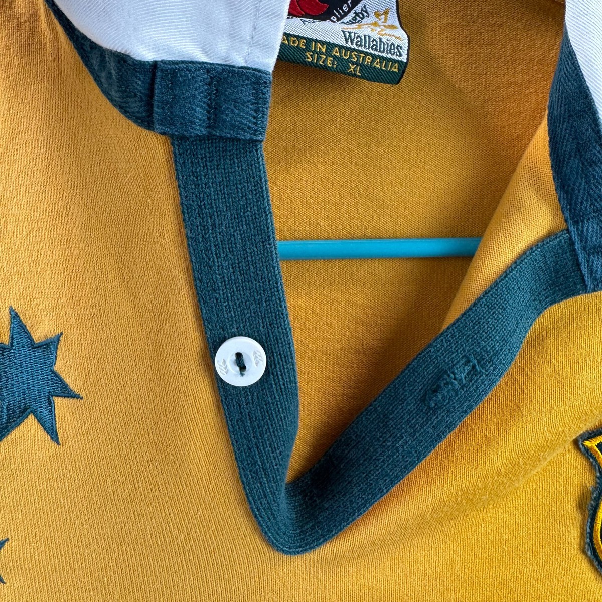 Wallabies ラガーシャツ XL Australia Rugby Union Jersey Mens XL Canterbury Vodafone
