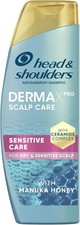 Head & Shoulders DermaXPro Sensitive Care Anti Dandruff Shampoo 300ml with M-UK 16.57 per litre