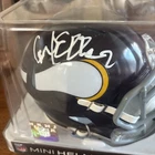 Minnesota Vikings Carl Eller Mini Helmet - Autographed Becket certified