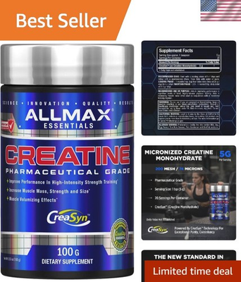 #ad #ad Creatine Monohydrate Powder 100g Clean Unflavored Supplement for Workouts $13.29