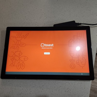 Toast Flex POS 22'' ELO V4 KDS Touch Screen Computer W Power Cord