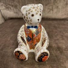 Royal Crown Derby Blue Bow Tie